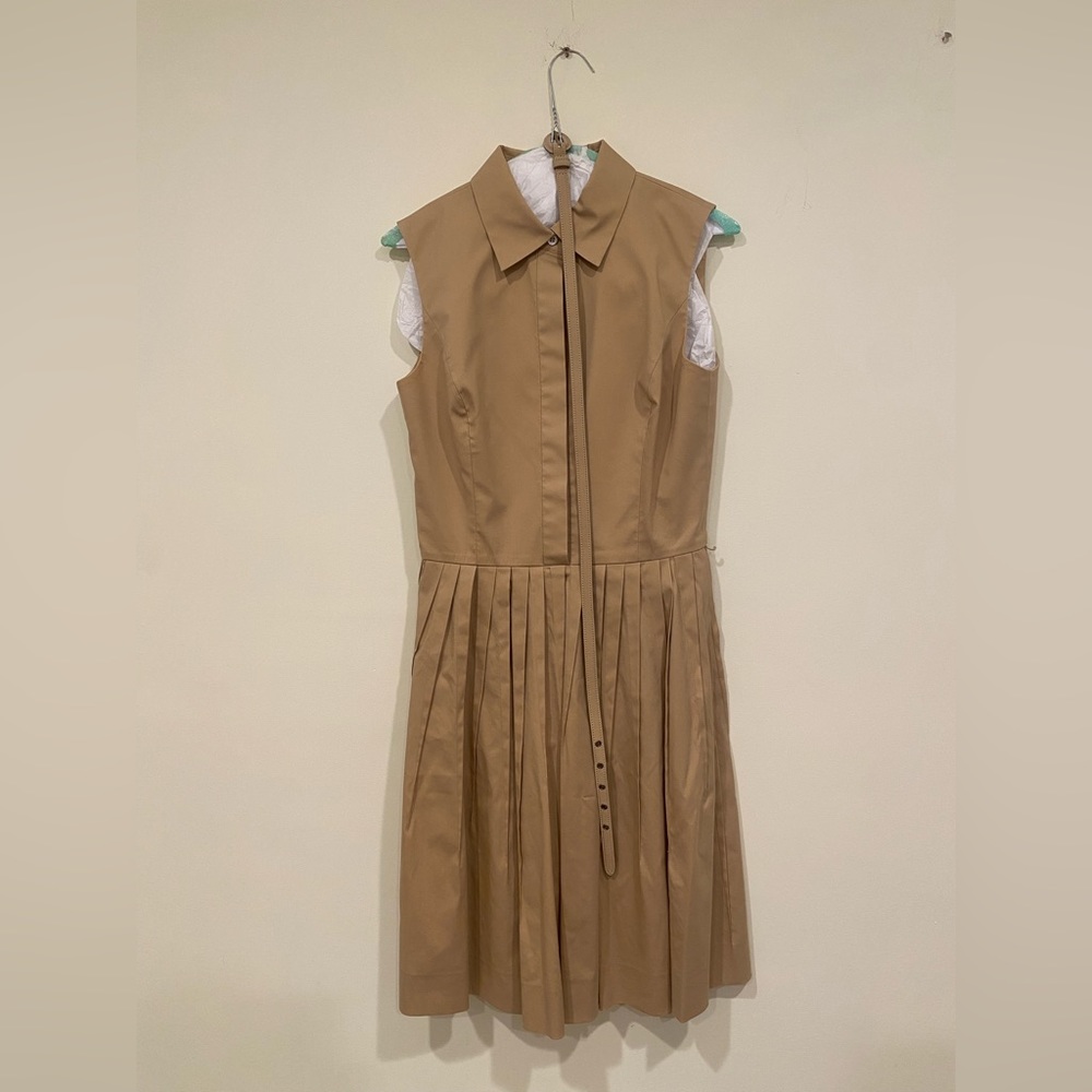 Oscar de la Renta pleated dress